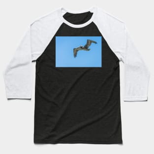 Brown Pelican In Flight at Aruba Baseball T-Shirt